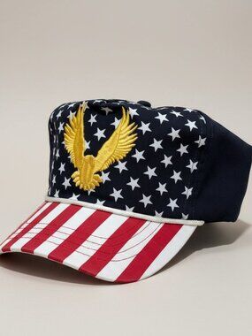 Official MAGA Trump Campaign Hat 2020 Freedom USA Flag Eagle